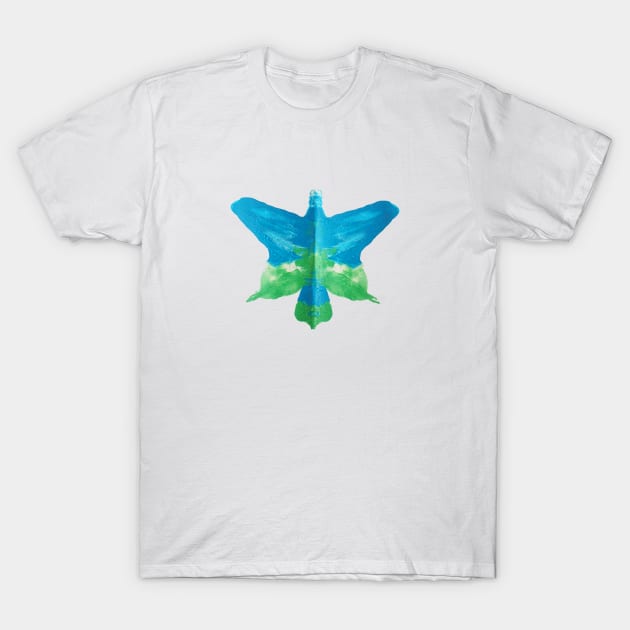 Butterfly Art - 06 - Unique Handicraft Design T-Shirt by Anavarna Project